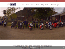 Tablet Screenshot of motorcycletourers.org.au